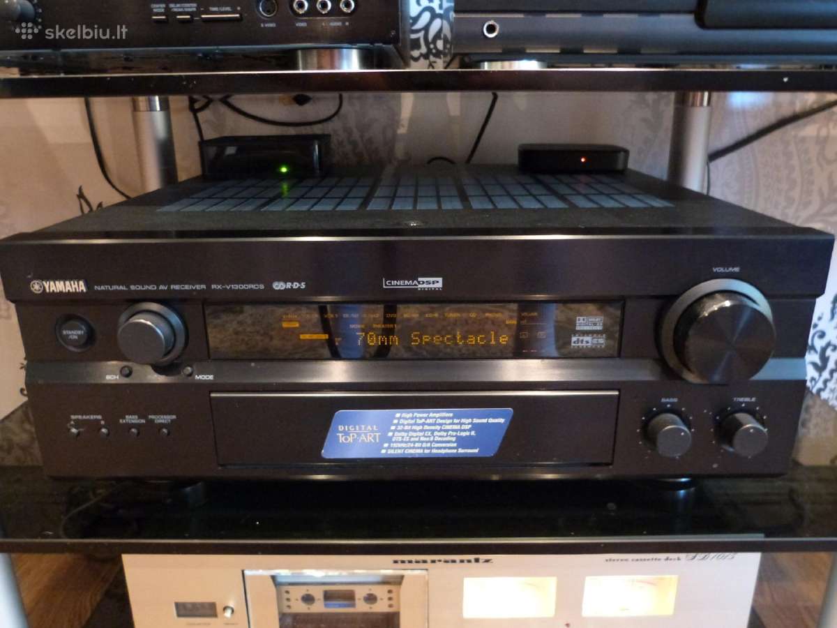 Yamaha Rx-v1300rds Digital Home Theater Receiver. - nuotraukos Nr. 15
