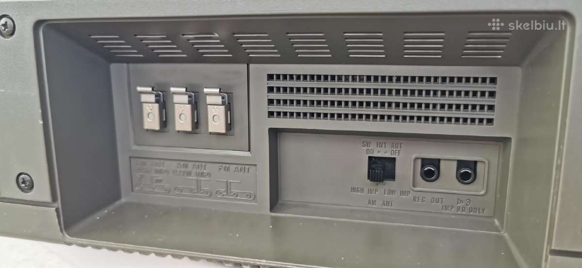 Panasonic Rf-3100 Dr31 Fm/mw/sw Ssb Radijo Imtuvas - nuotraukos Nr. 13