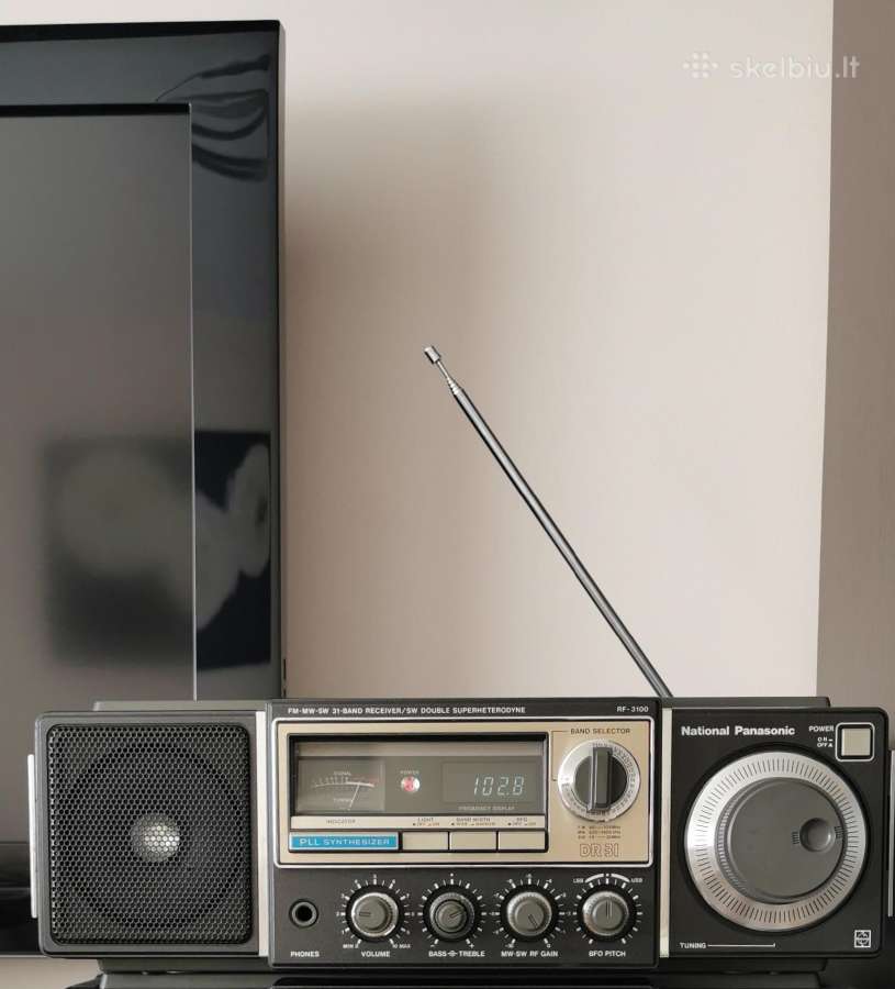 Panasonic Rf-3100 Dr31 Fm/mw/sw Ssb Radijo Imtuvas - nuotraukos Nr. 20