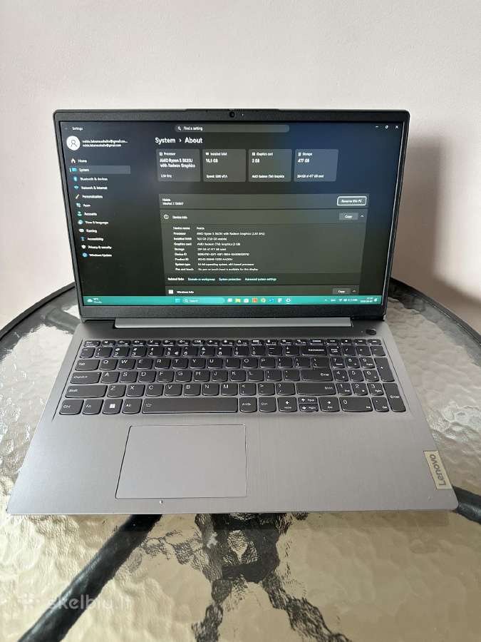 Lenovo Ideapad 3 15aba7 nešiojamas kompiuteris - nuotraukos Nr. 2