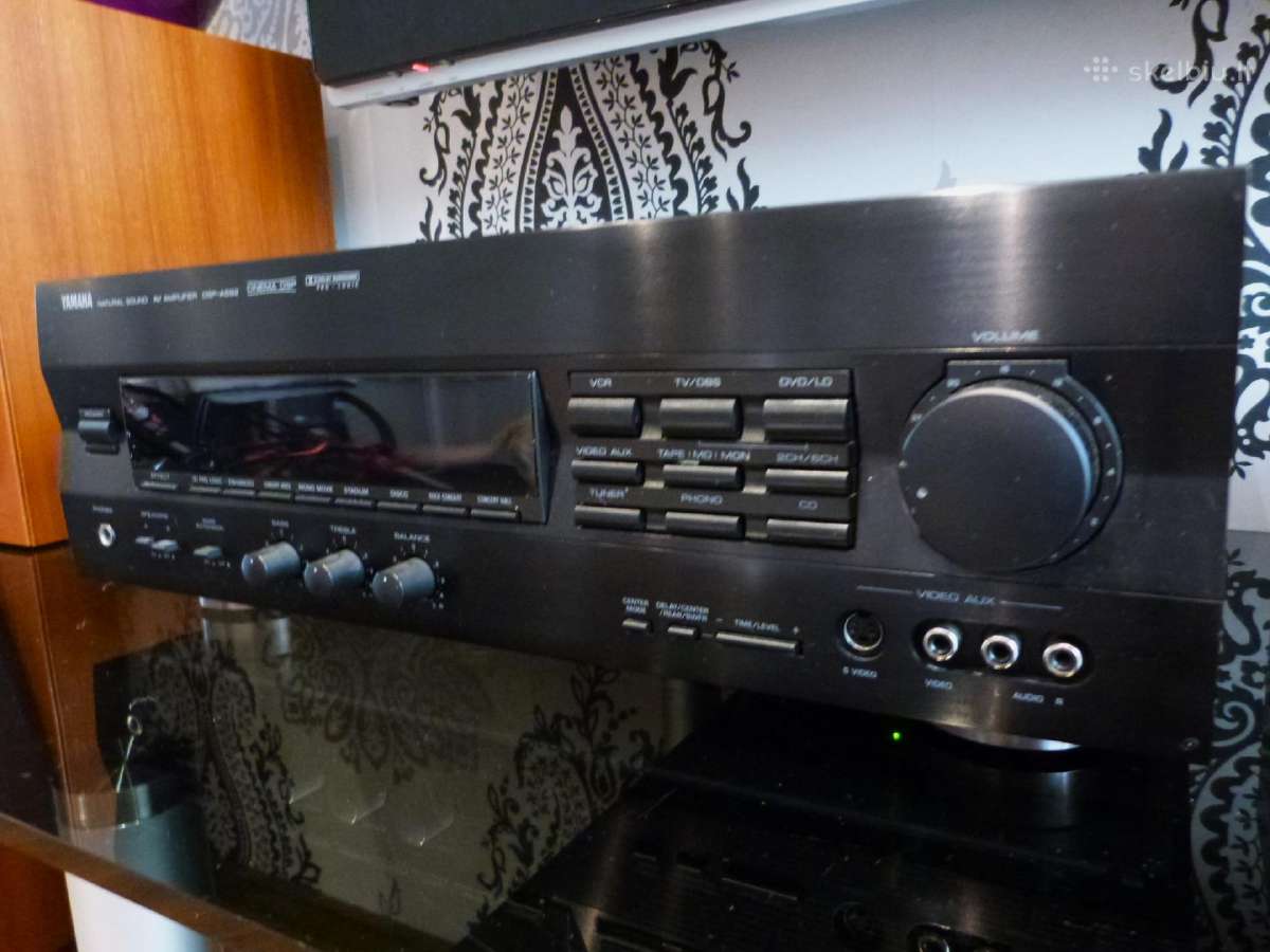 Yamaha Dsp-a592 Home Cinema, Hi-fi amplifier. Dsp. - nuotraukos Nr. 13