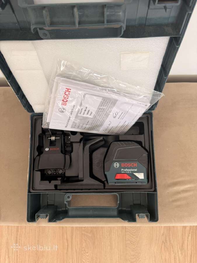 Bosch Gcl 2-15 G Professional žalias lazeris - nuotraukos Nr. 2