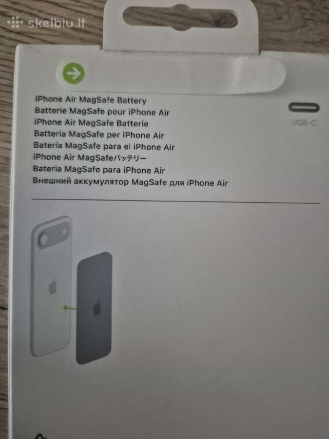 iPhone Air Magsafe Baterija nauja, tik praplėšta - nuotraukos Nr. 3