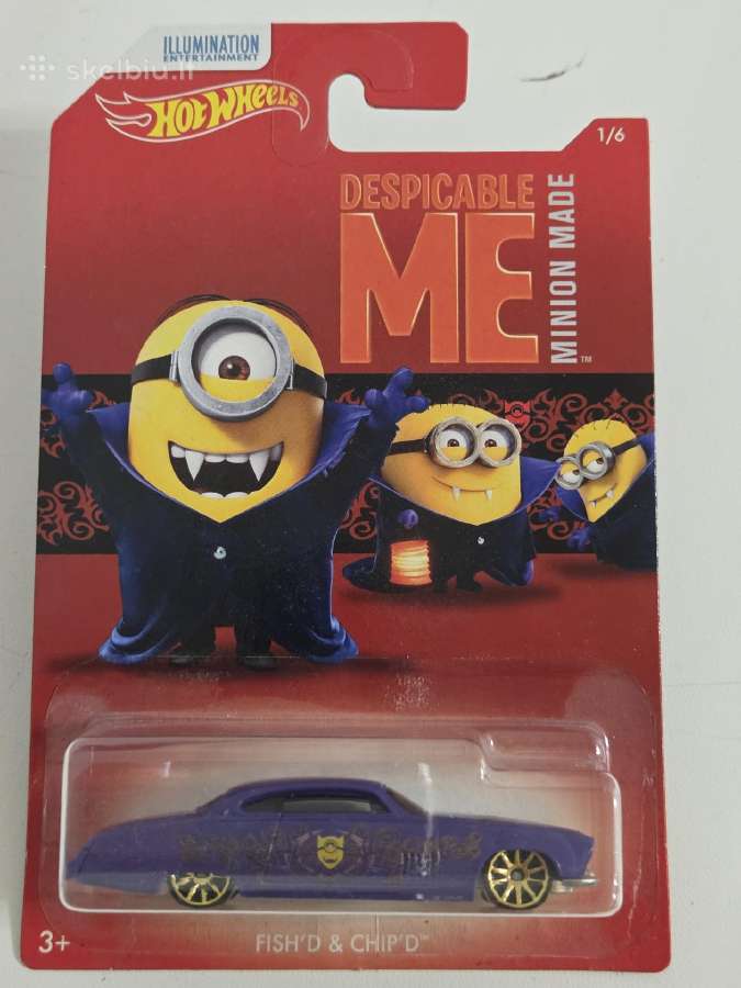 Hot Wheels Despicable Me - nuotraukos Nr. 3