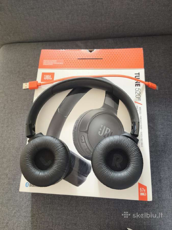 Parduodu ausines Jbl 520 bt. juodos - nuotraukos Nr. 2