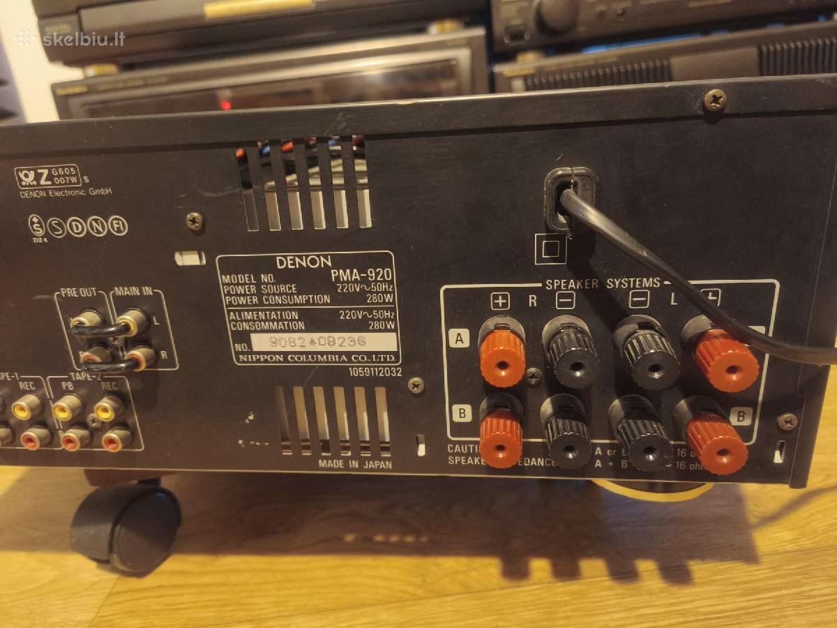 Denon Pma920 - nuotraukos Nr. 10