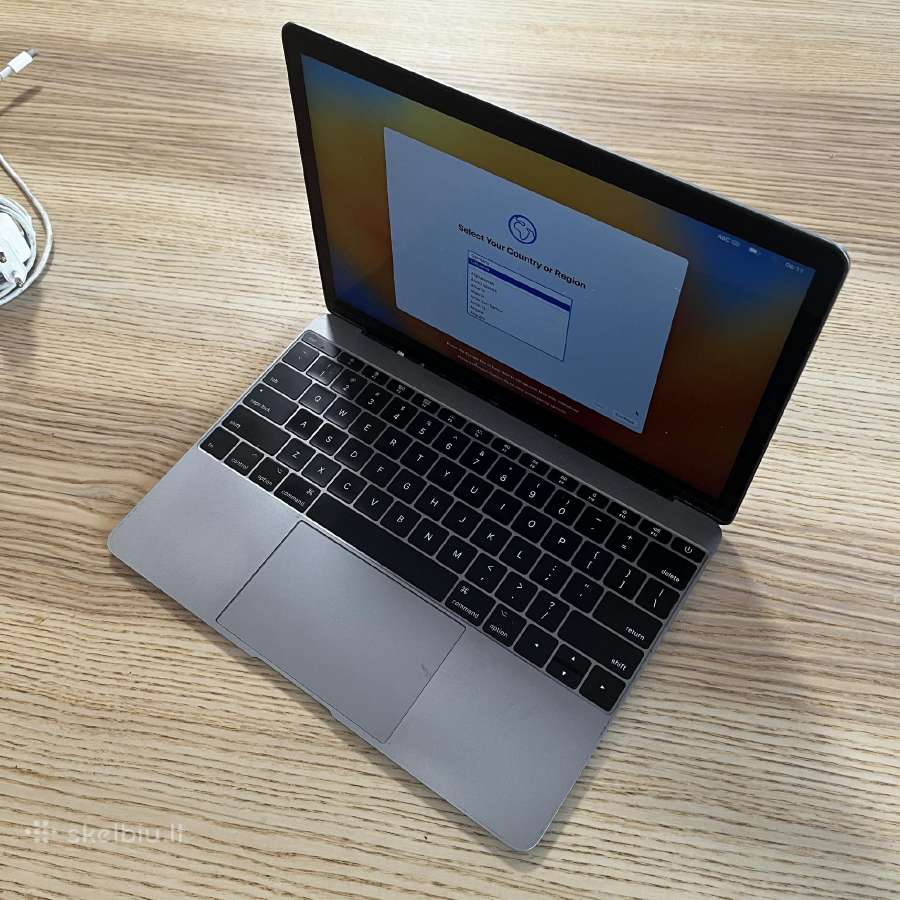MacBook 12-inch Retina 8gb 2017m. kompiuteris - nuotraukos Nr. 5