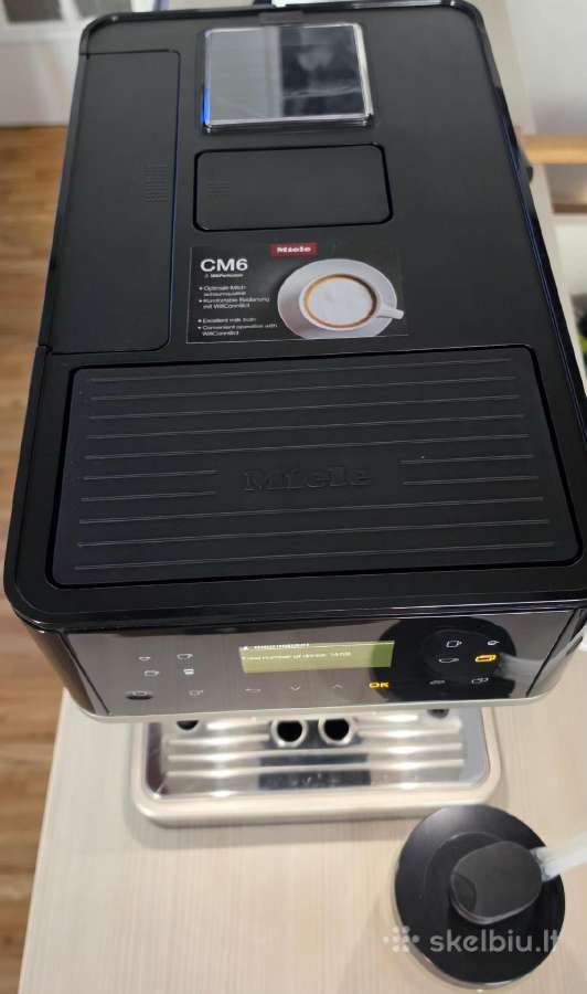 Miele Cm6360 Obcm – mažai naudotas (tik 1408 puod - nuotraukos Nr. 2
