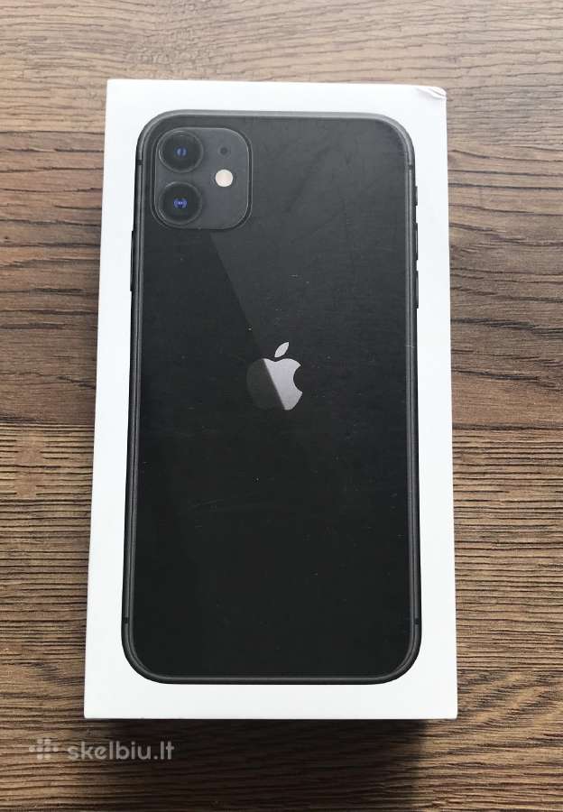 iPhone 11 juodas 128 GB - nuotraukos Nr. 3