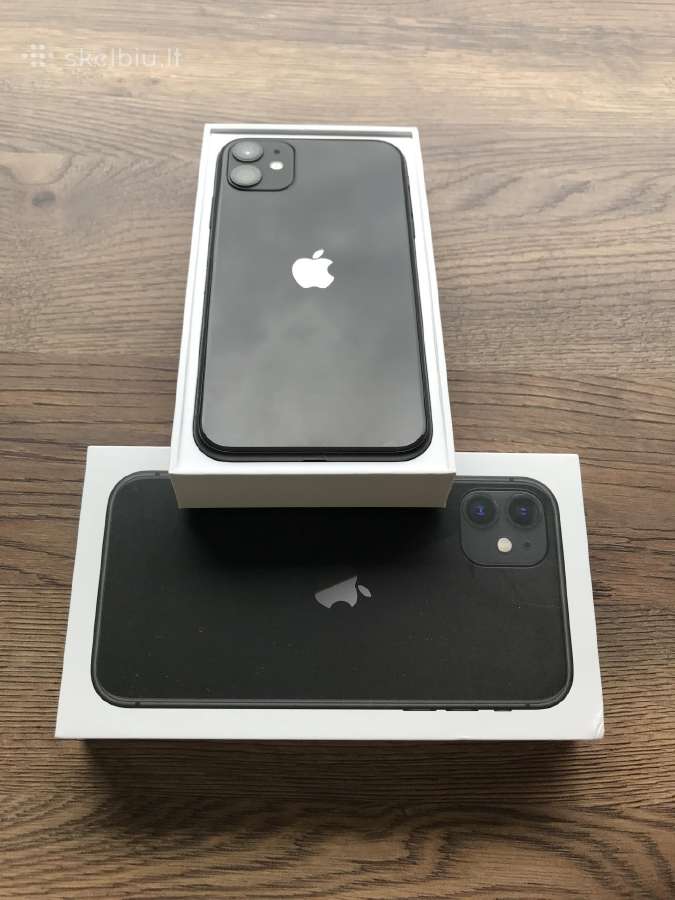 iPhone 11 juodas 128 GB - nuotraukos Nr. 6