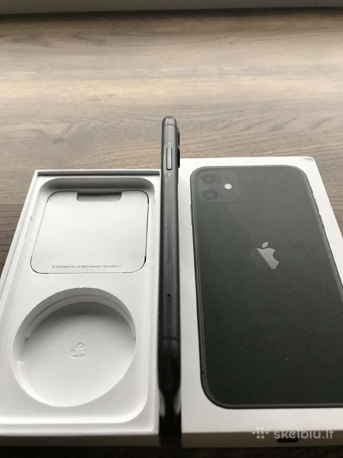 iPhone 11 juodas 128 GB - nuotraukos Nr. 9