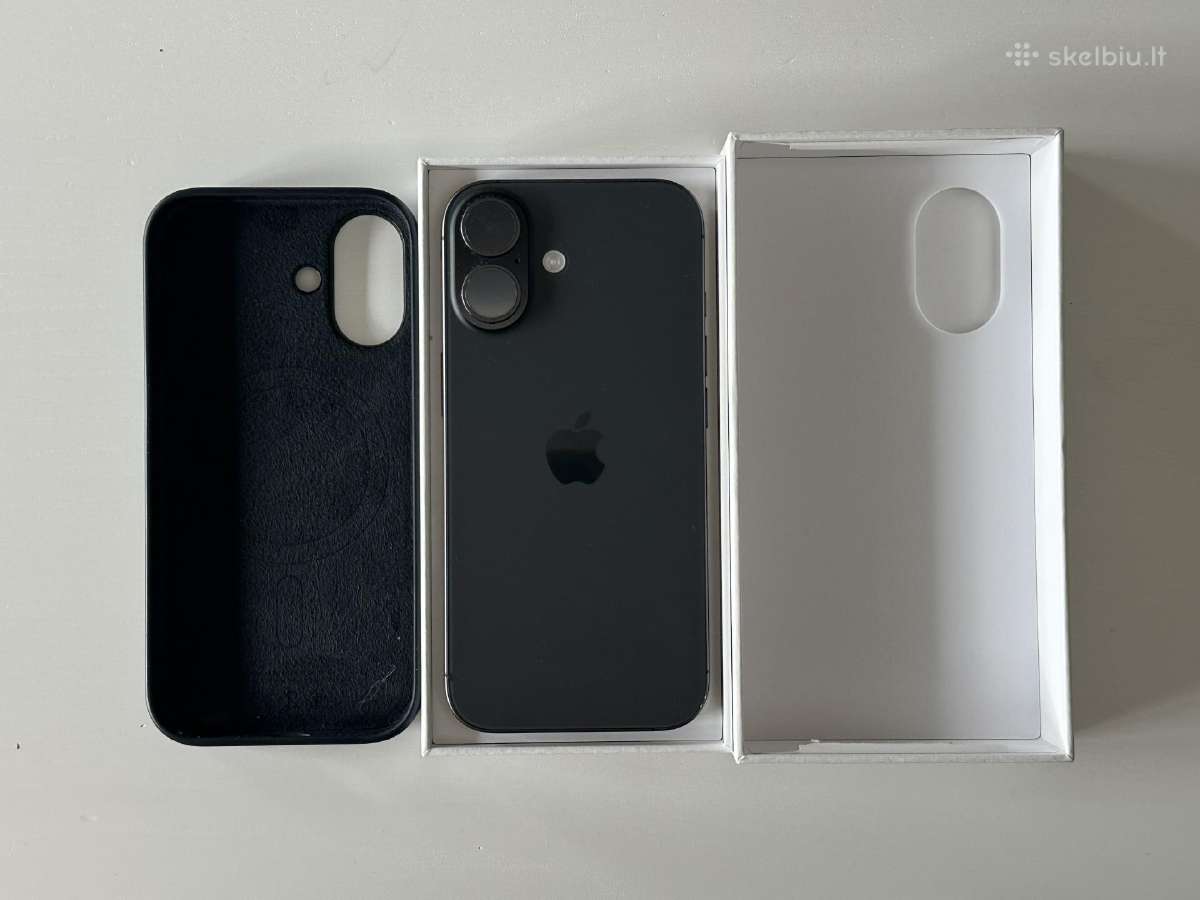Apple iPhone 17 256gb Black, 100% baterija - nuotraukos Nr. 2