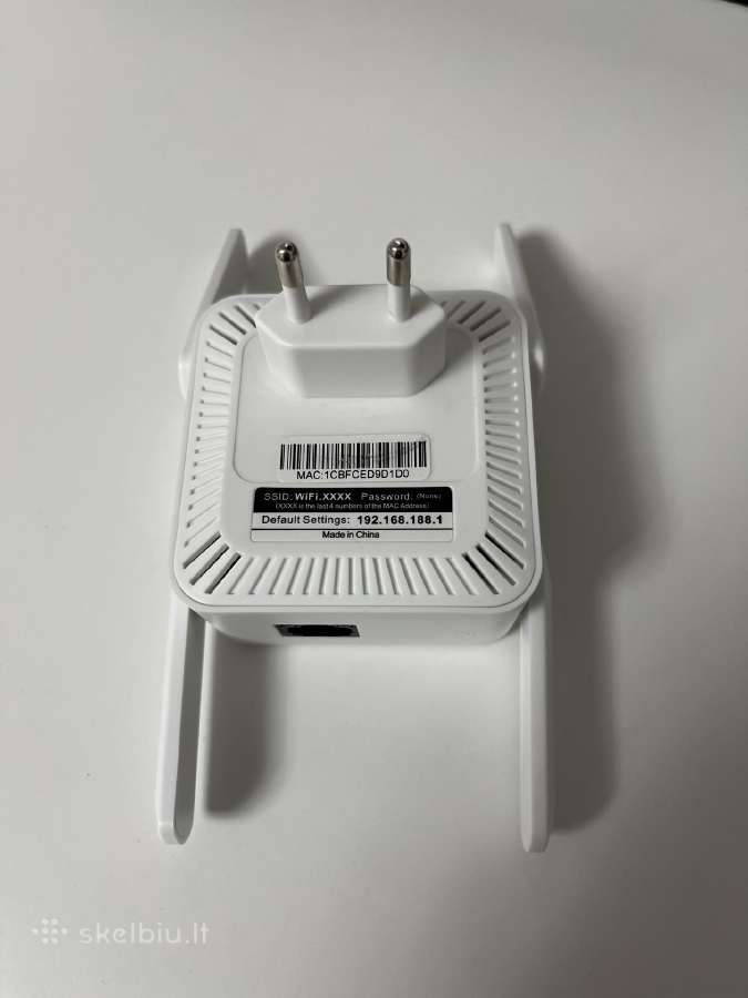 Ac1200 Dual-band Wi-fi signalo stiprintuvas - nuotraukos Nr. 2