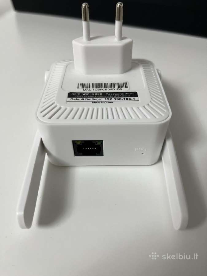 Ac1200 Dual-band Wi-fi signalo stiprintuvas - nuotraukos Nr. 3
