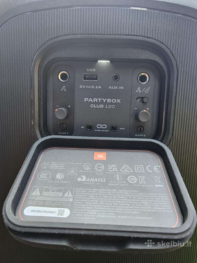 Jbl Partybox Club 120 - nuotraukos Nr. 8