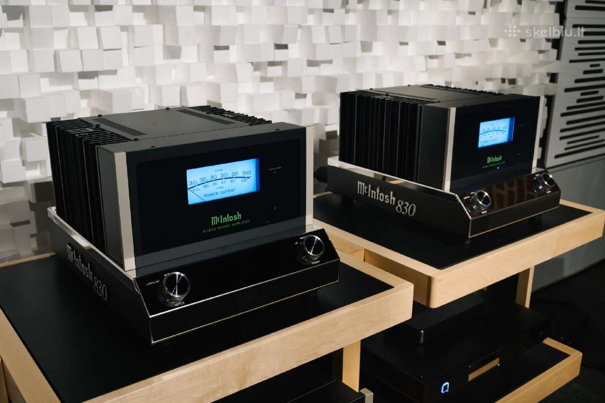 Mcintosh Mc830 mono 300w galios stiprintuvas - nuotraukos Nr. 6