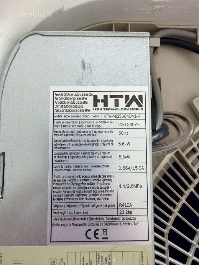 Htw (Midea) Mini Vrf daugiazonė kondic-vimo sistem - nuotraukos Nr. 7