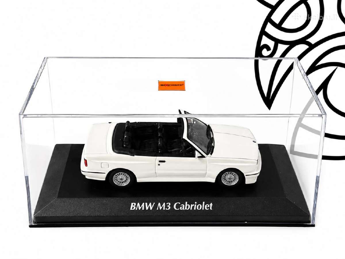 Bmw M3 E30 Cabriolet 1:43 - nuotraukos Nr. 6