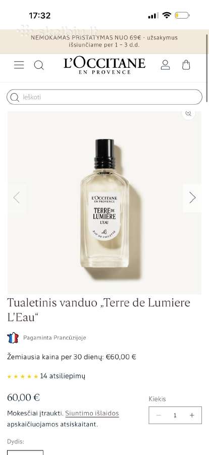 Loccitane parfumas - nuotraukos Nr. 2