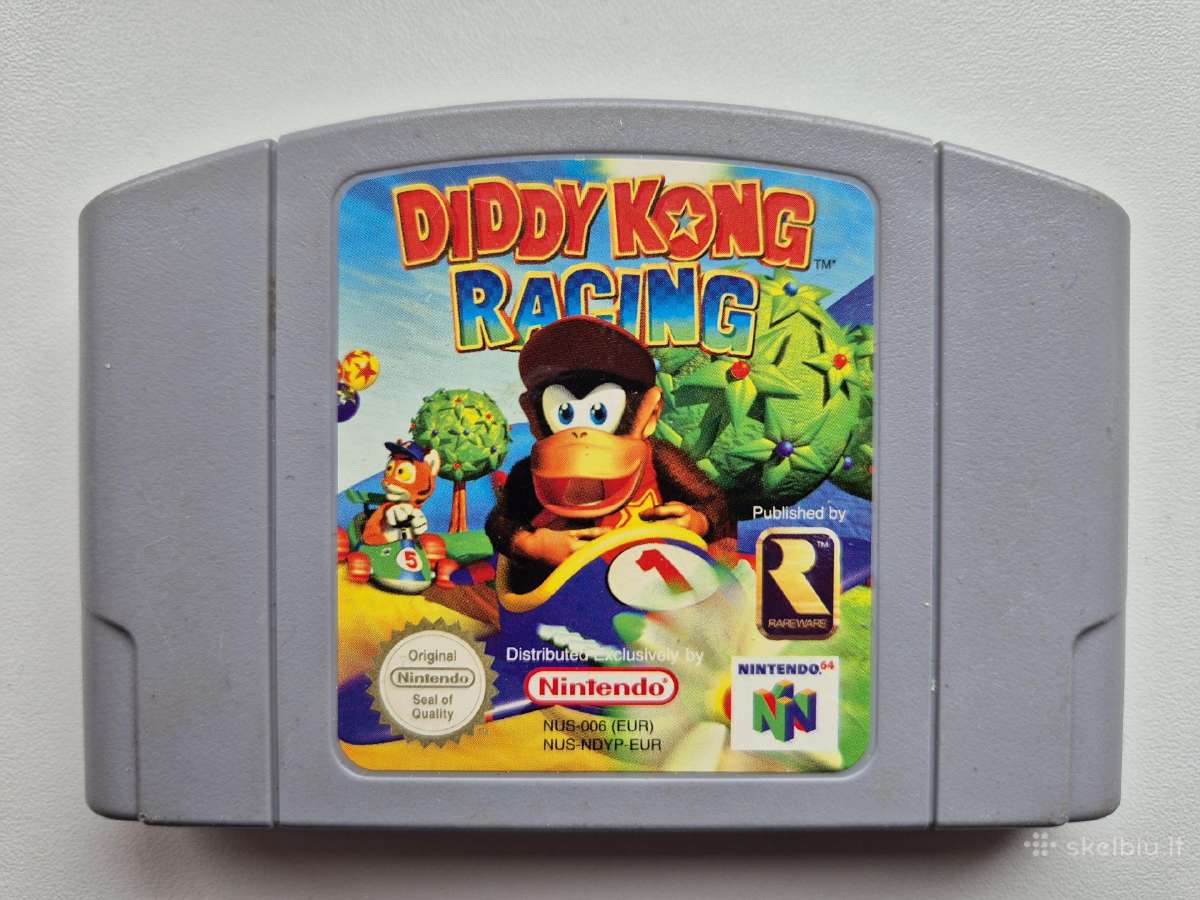 „Nintendo 64“ + 2 pulteliai + 5 žaidimai - nuotraukos Nr. 16