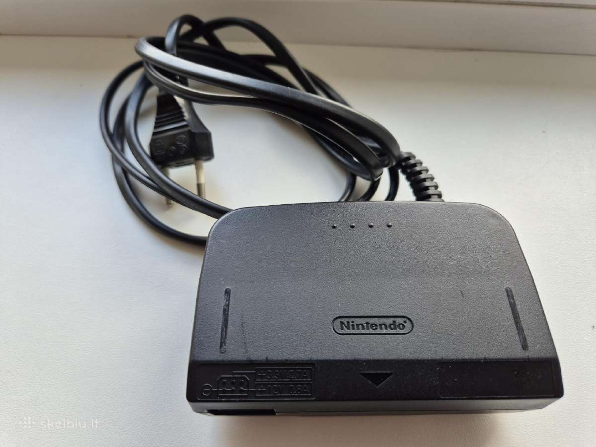 „Nintendo 64“ + 2 pulteliai + 5 žaidimai - nuotraukos Nr. 9