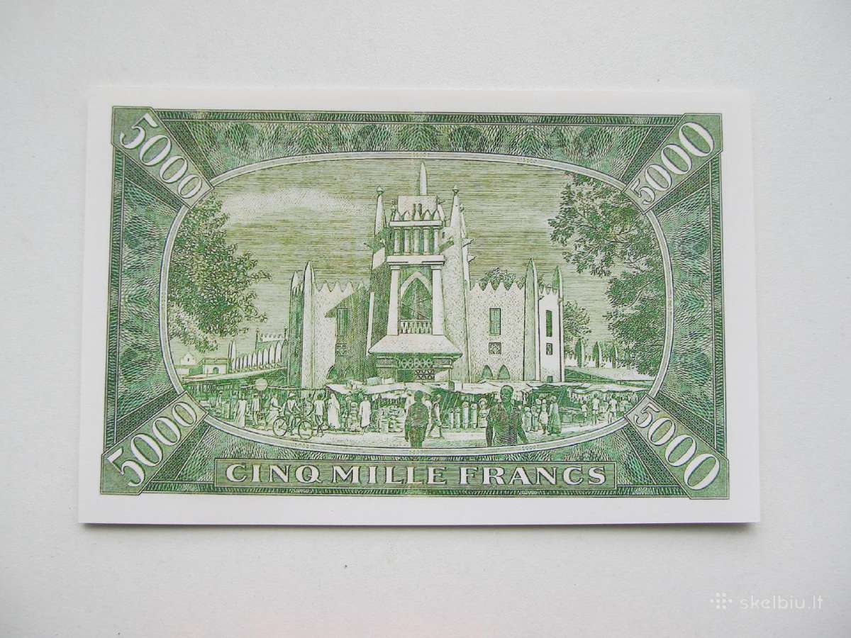 1000 ir 5000 franku , Malis , 1960 - nuotraukos Nr. 4