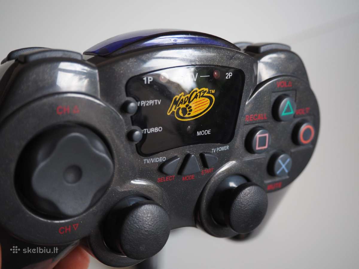 Bevieliai žaidimų pulteliai Madcatz skirti Ps1 Ps2 - nuotraukos Nr. 2