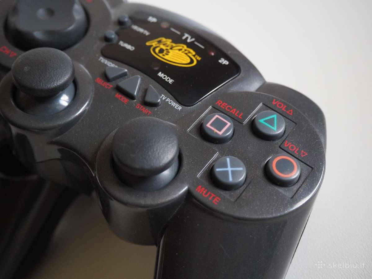 Bevieliai žaidimų pulteliai Madcatz skirti Ps1 Ps2 - nuotraukos Nr. 3
