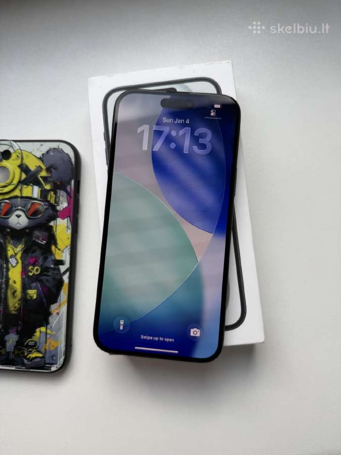 iPhone 15 Plus 256gb Black - nuotraukos Nr. 3