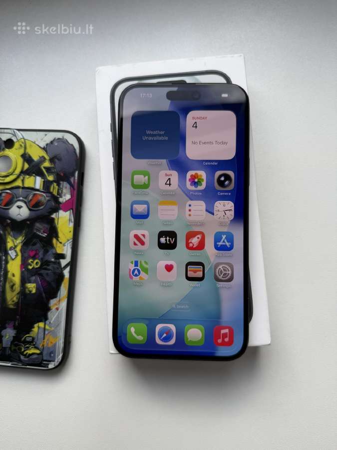 iPhone 15 Plus 256gb Black - nuotraukos Nr. 4