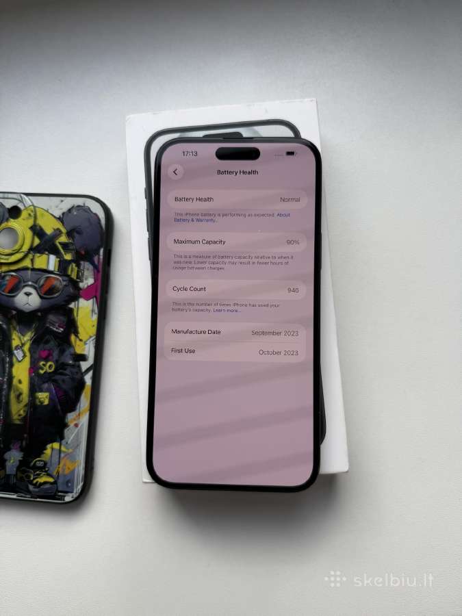 iPhone 15 Plus 256gb Black - nuotraukos Nr. 6