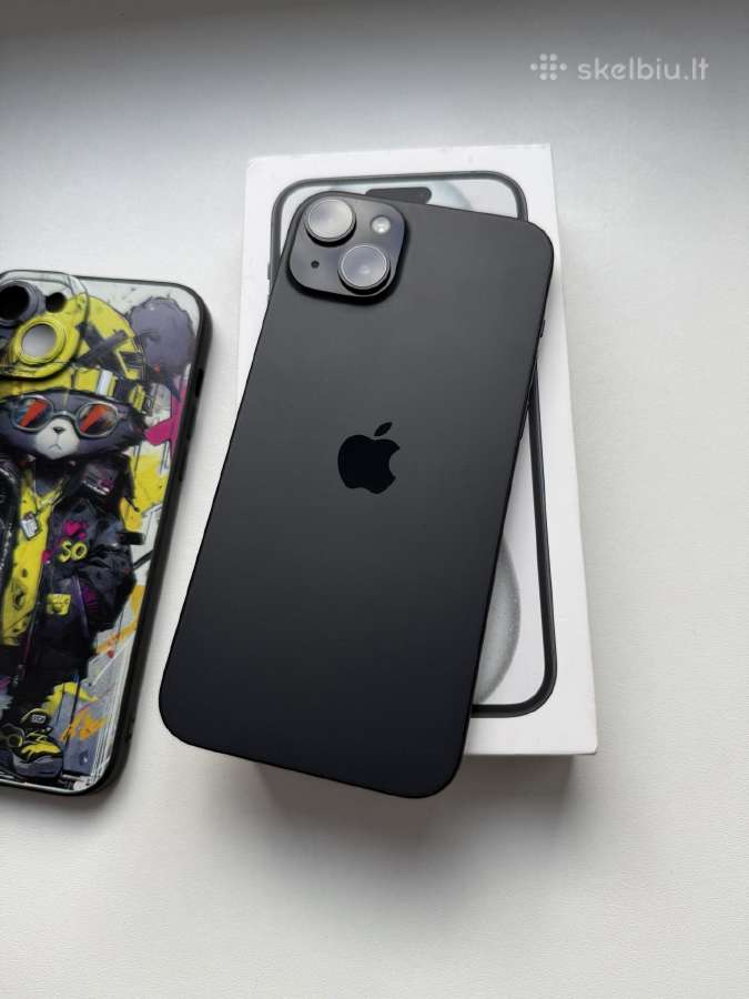 iPhone 15 Plus 256gb Black - nuotraukos Nr. 7