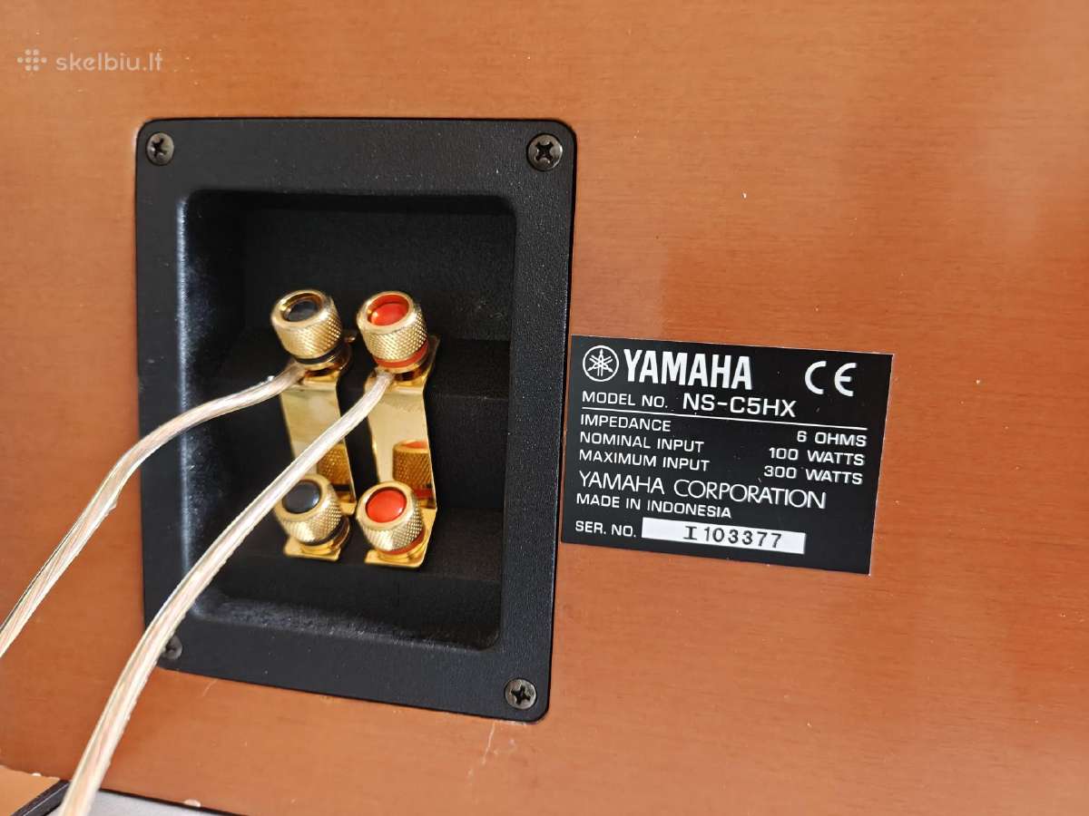 Yamaha garso sistema pilnas komplektas - nuotraukos Nr. 18