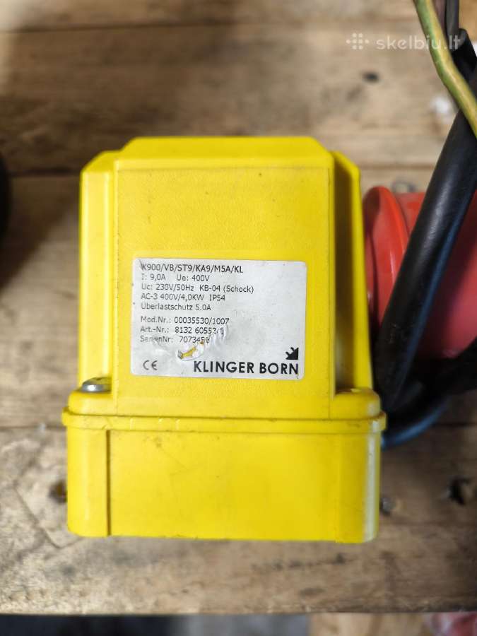 2.2kw trifazis elektros variklis - nuotraukos Nr. 5