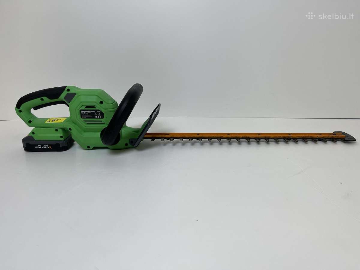 A972 Akumuliatorinis pjūklas gyvatvorėms Workpro 2 - nuotraukos Nr. 4