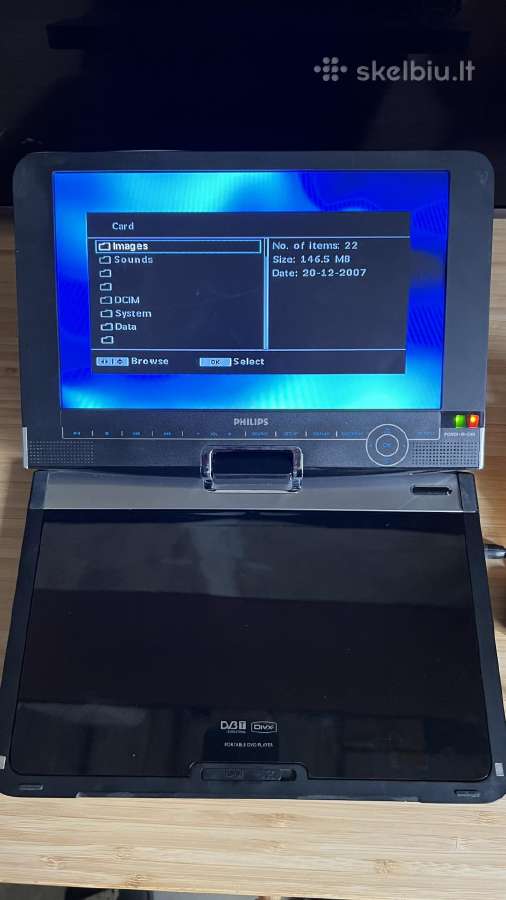 Philips Pet1046/12 – nešiojamasis Dvd grotuvas - nuotraukos Nr. 4