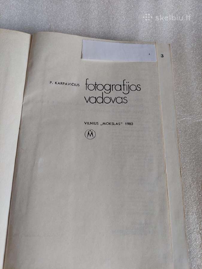 Fotografijos vadovas - nuotraukos Nr. 2