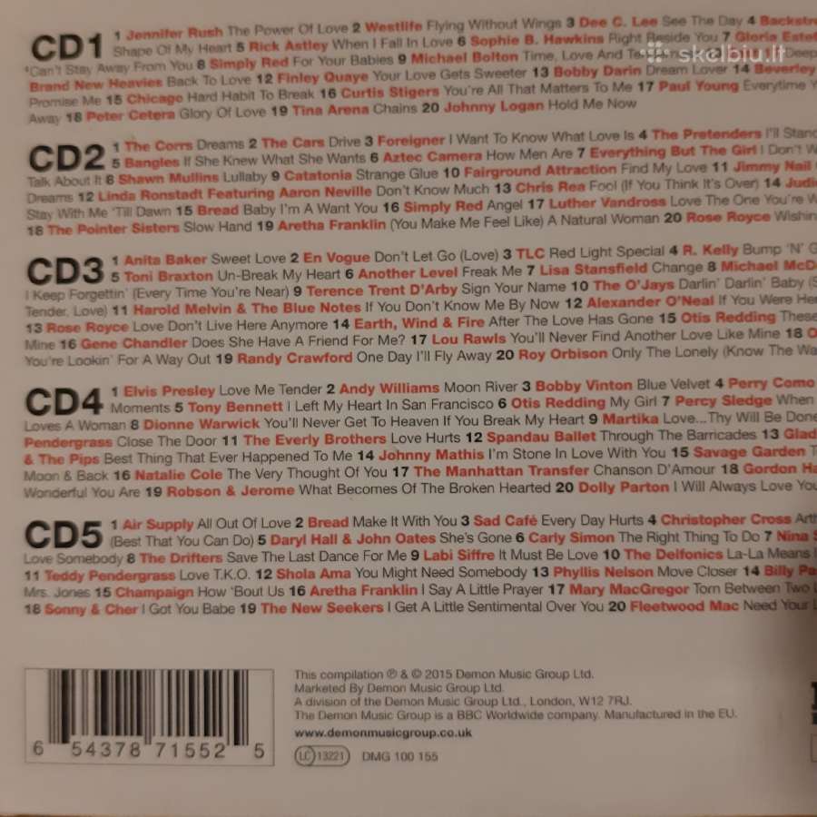Keletas rinkinių įvairios muzikos - nuotraukos Nr. 2