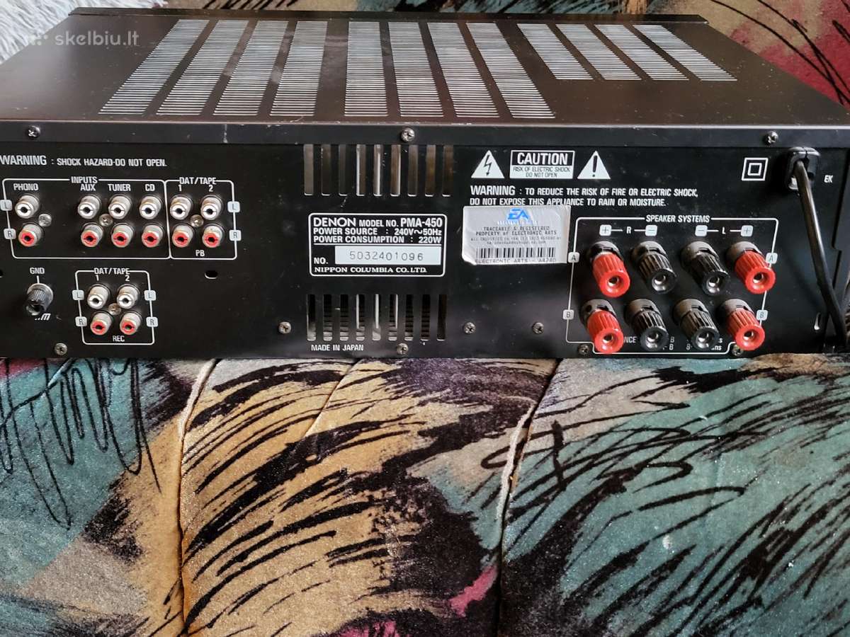 Denon pma450 - nuotraukos Nr. 4