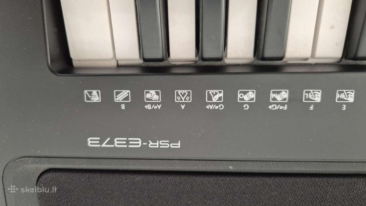 Yamaha Psr E-373 - nuotraukos Nr. 2