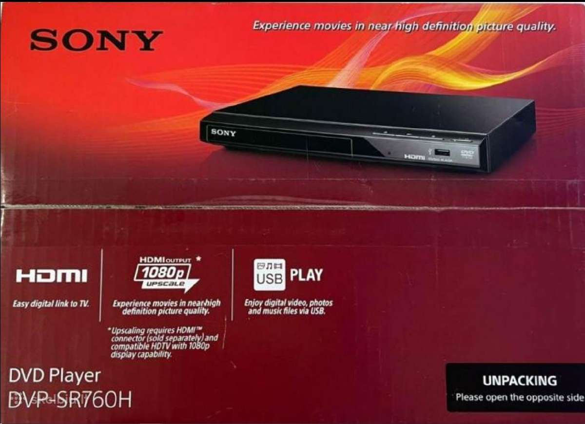 Dvd vaizdo grotuvas HD Sony Dvpsr760h Usb - nuotraukos Nr. 3