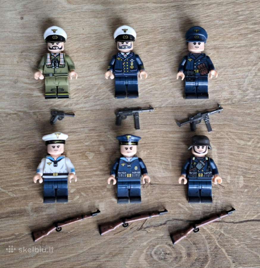Minifigureles kaladeles - nuotraukos Nr. 3