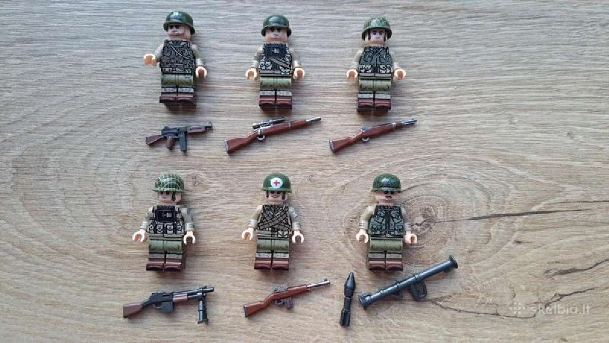 Minifigureles kaladeles - nuotraukos Nr. 7