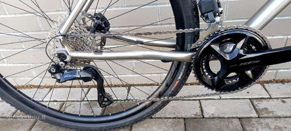 Ribble titaninis gravelis 58cm (L) dydžio. - nuotraukos Nr. 7