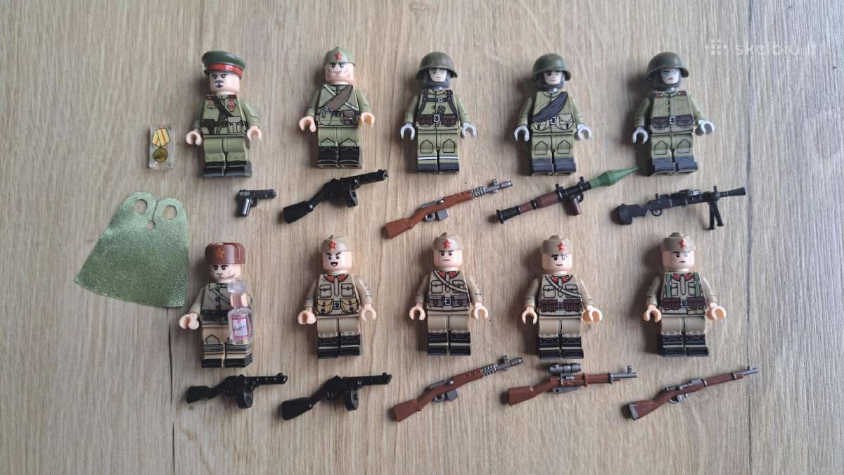 Minifigureles kaladeles - nuotraukos Nr. 10