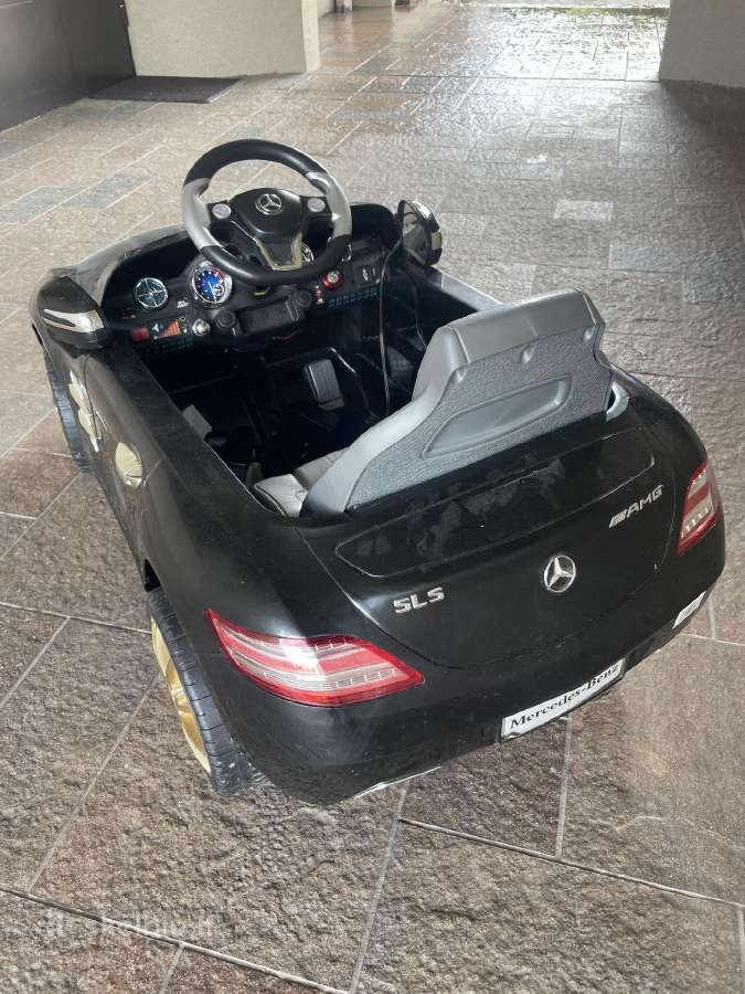 Mercedes-benz elektrinė vaikiška mašinėlė - nuotraukos Nr. 2