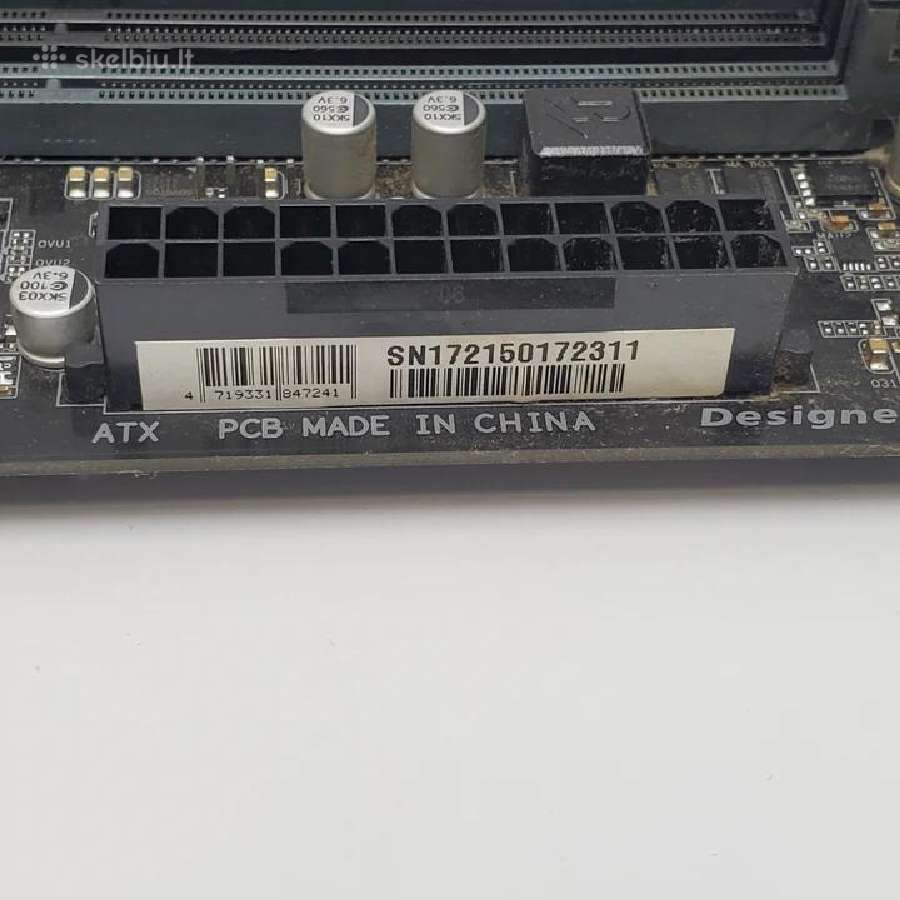 Gigabyte Ga-b250m-d3h pagr. plokštė (Lga1151) M.2 - nuotraukos Nr. 5