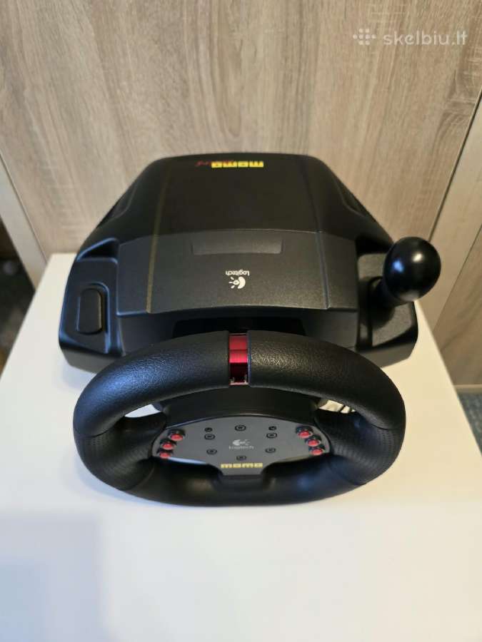 Logitech Momo racing force feedback wheel - nuotraukos Nr. 3