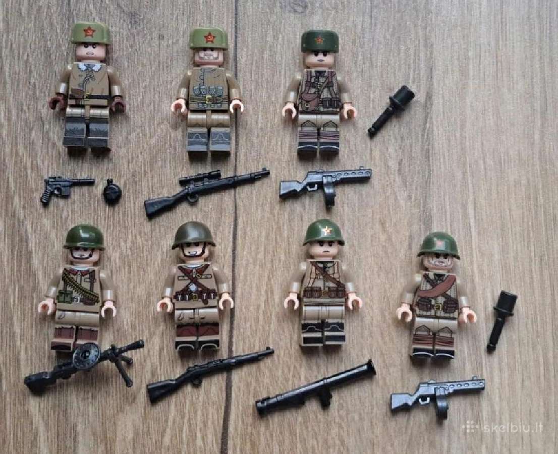 Minifigureles kaladeles - nuotraukos Nr. 12