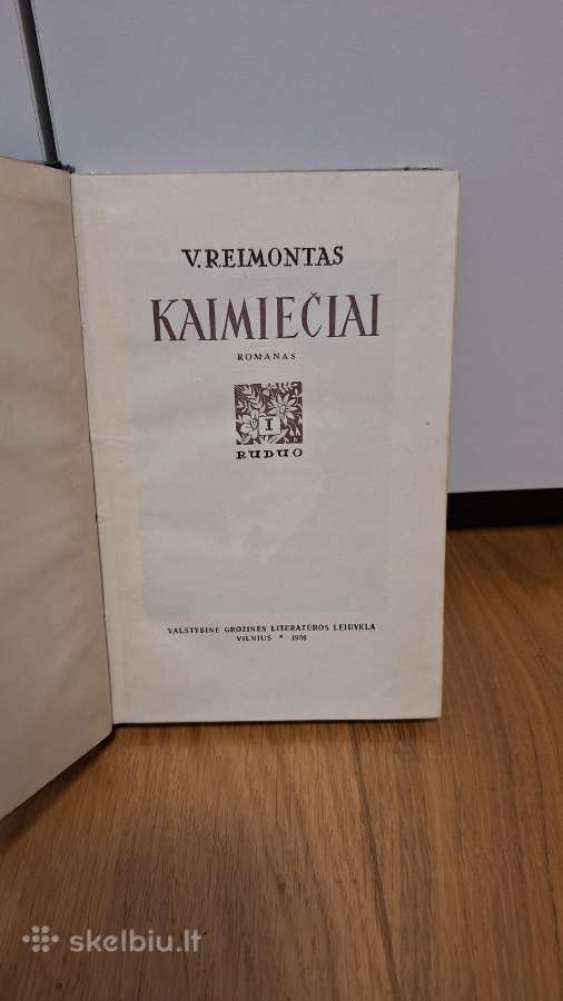 V. Reimontas - "Kaimiečiai" I,II,III,iv tomai - nuotraukos Nr. 6